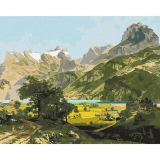 A Magical Landscape Painting by Numbers Kit By Ideyka | 40cm x 50cm | Michaels® | Michaels Stores