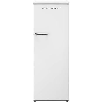 Galanz GLF11UWEG16 Convertible Freezer/Fridge, Electronic Temperature Control, 11 Cu.Ft, Retro Wh... | Amazon (US)