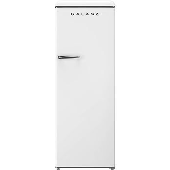 Galanz GLF11UWEG16 Convertible Freezer/Fridge, Electronic Temperature Control, 11 Cu.Ft, Retro Wh... | Amazon (US)