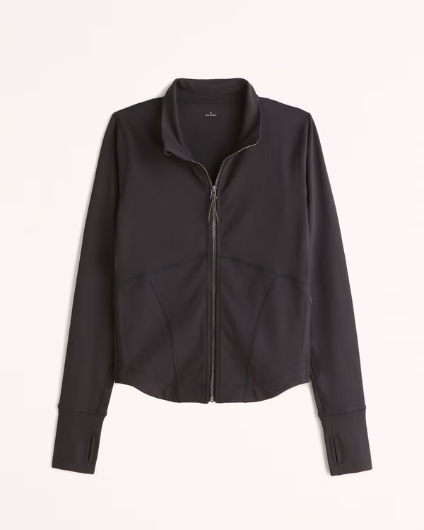Women's YPB Long-Sleeve Slim Full-Zip | Women's New Arrivals | Abercrombie.com | Abercrombie & Fitch (US)