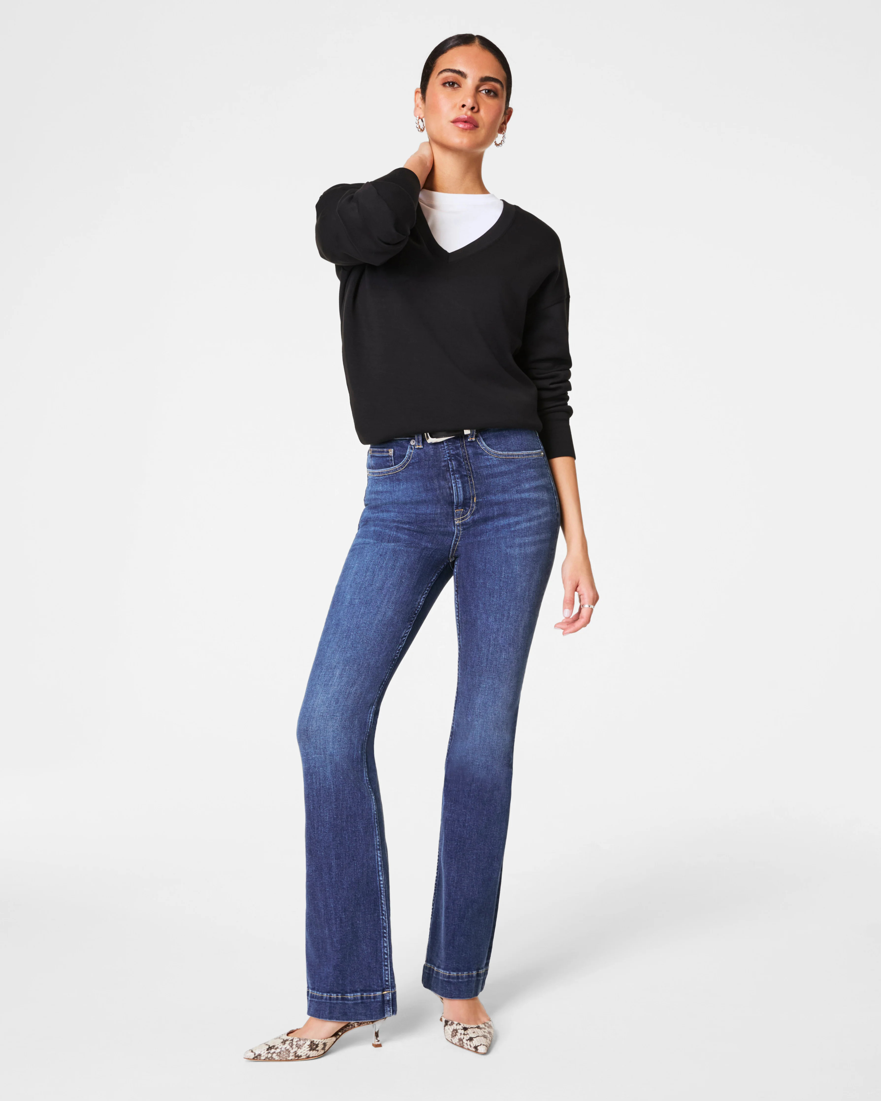 SPANXsculpt ReDefine Flare Jeans with Tummy Control | SPANX | Spanx Canada