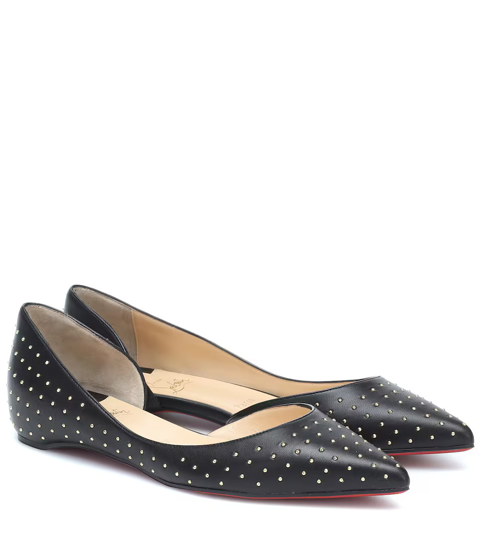 Iriza leather ballet flats | Mytheresa (FR)