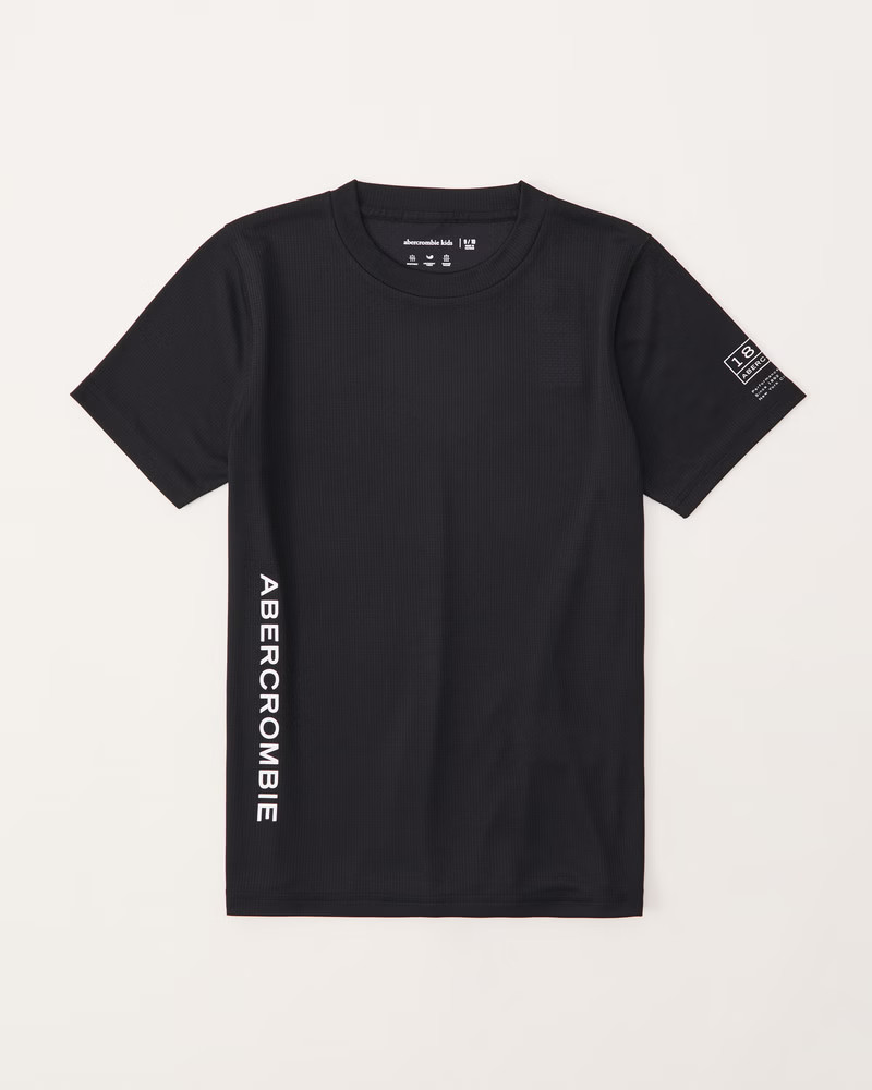 active grid logo tee | Abercrombie & Fitch (US)