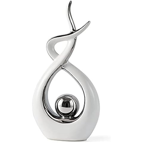 Norrclp Home Decor Modern Abstract Art Ceramic Statue Table Decorations for Dining Room Living Ro... | Amazon (US)