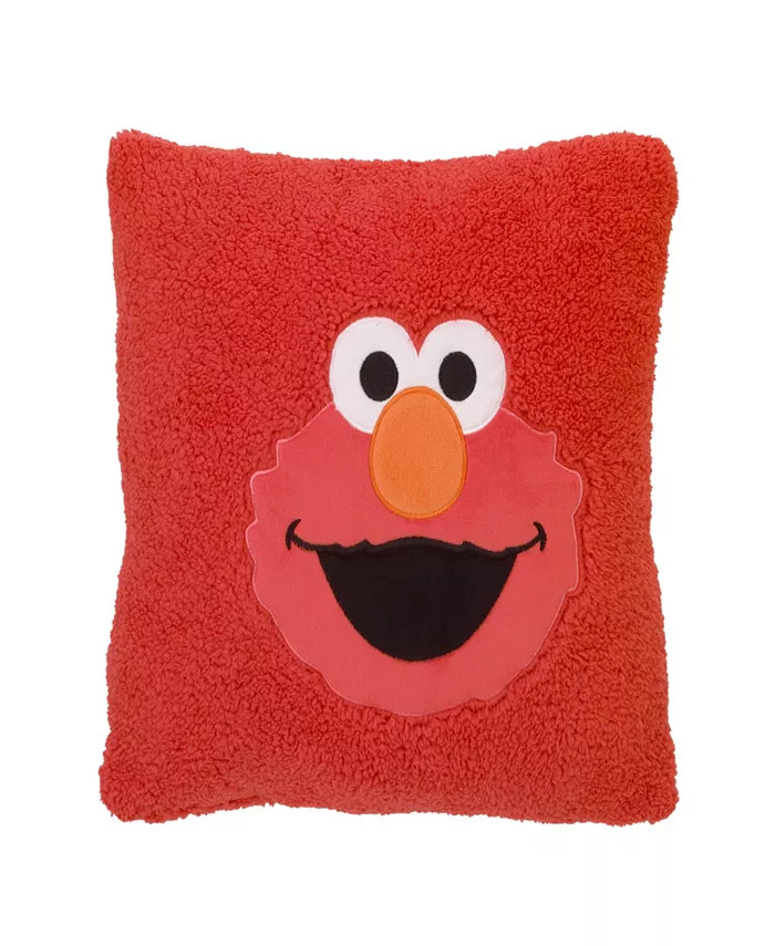 Elmo Super Soft Decorative Pillow | Macy's