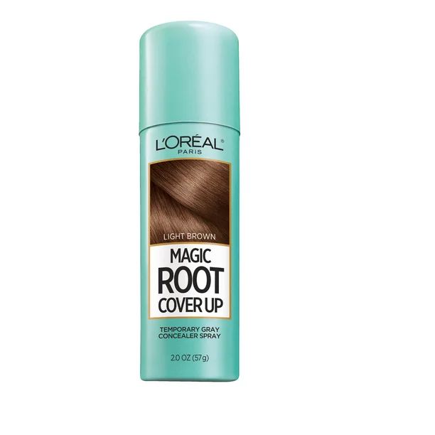 L'Oreal Paris Magic Root Cover Up Concealer Spray, 06 Light Brown, 2 oz | Walmart (US)