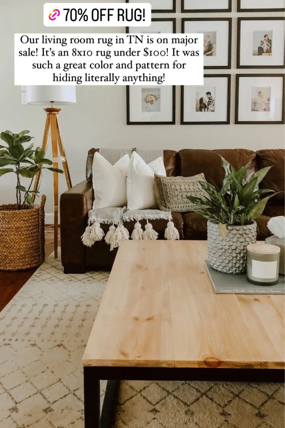 Save 73% OFF OUR AREA RUG!
This is an incredible deal on our rug! We used to have this in our main bedroom in TN too!

#LTKsalealert #LTKxPrimeDay #LTKhome