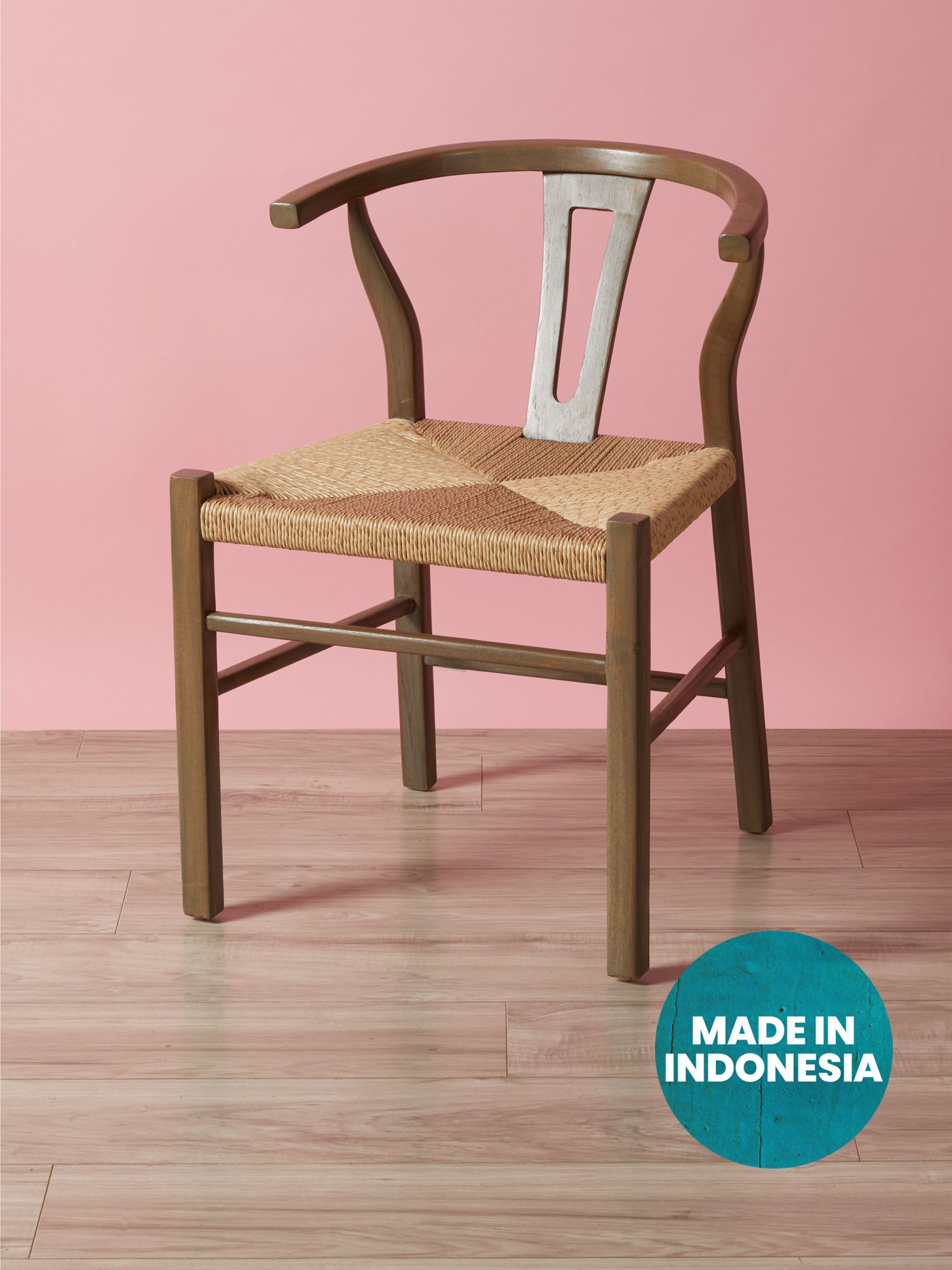 Made In Indonesia 29in Kade Wishbone Dining Chair | Accent Furniture | HomeGoods | HomeGoods