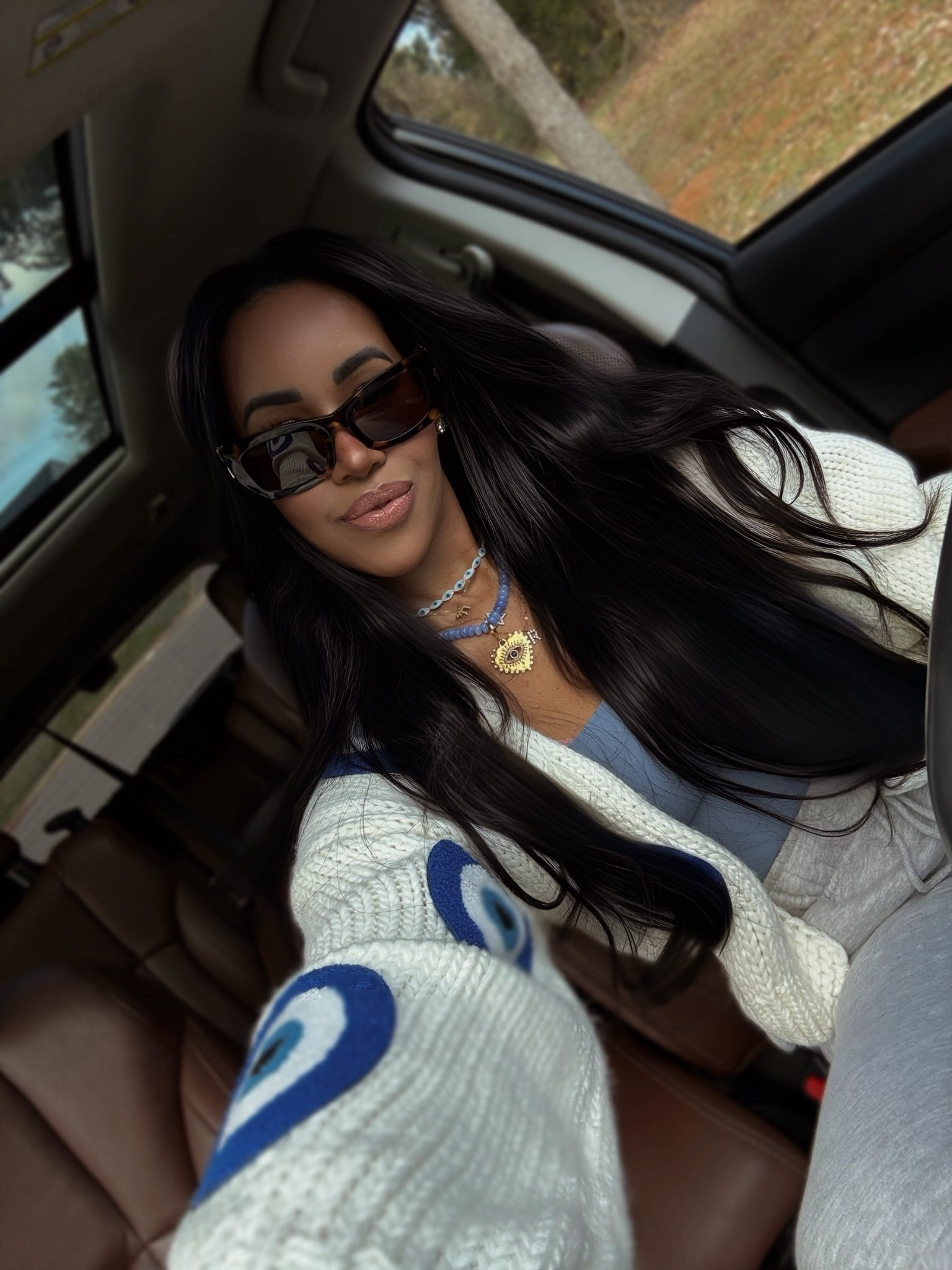 Cozy sweater vibes!!! Love this evil eye sweater and all of these super girly finds! They’d make a great gift! 

For the jewelry...
25% OFF orders $100+ with code: SHINE25
30% OFF orders $200+ with code: SHINE30
35% OFF orders $350+ with code: SHINE35


#LTKGiftGuide