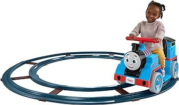 Power Wheels Thomas & Friends Ride-On Train, Thomas with Track, Battery-Powered Toddler Toy for I... | Amazon (US)