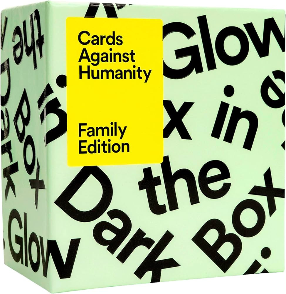 Cards Against Humanity Family Edition: Glow in The Dark Box • 300-Card Expansion | Amazon (CA)