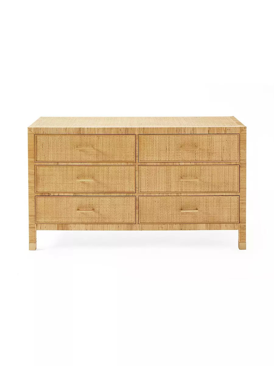 Balboa Rattan Dresser | Serena and Lily