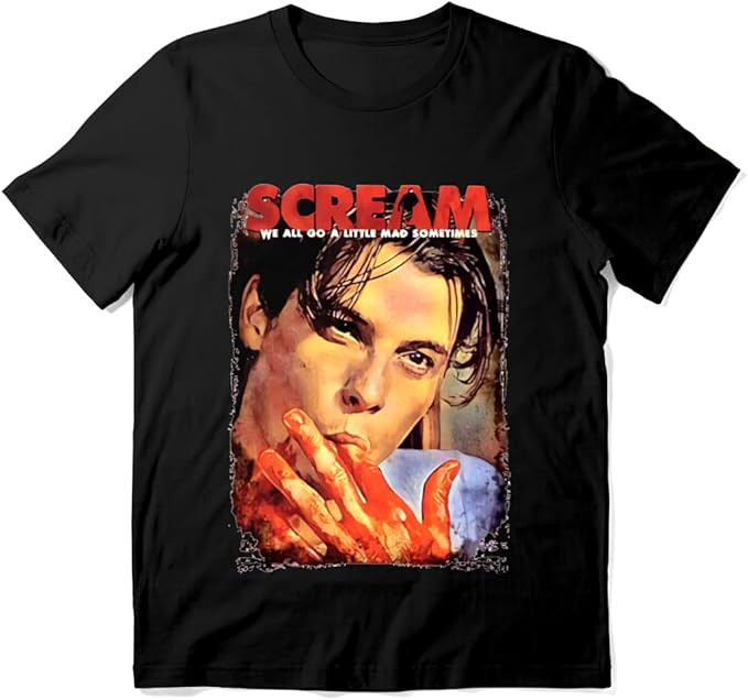 Men's Women's Shirt Scream Movie B-Illy Loomis Skeet Ulrich T-Shirt for Holiday Father's Mother's... | Amazon (US)