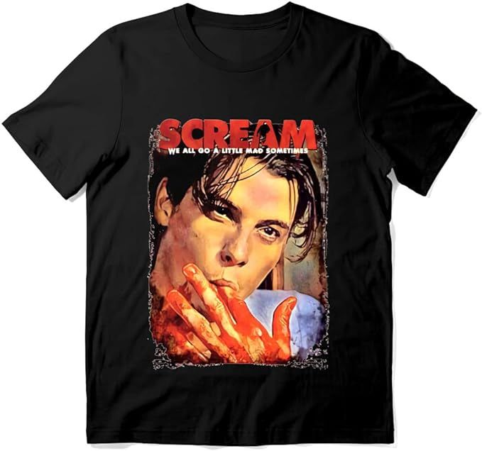Men's Women's Shirt Scream Movie B-Illy Loomis Skeet Ulrich T-Shirt for Holiday Father's Mother's... | Amazon (US)