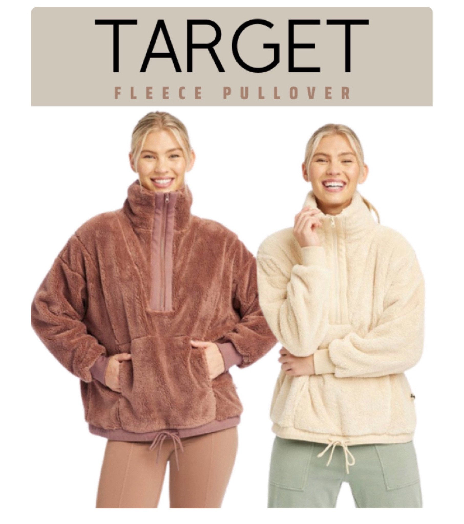 Target fleece half zip pullover by Joylab


This looks so cozy!!

Fall outfits, pullover

Follow my shop @LilliesandLashes on the @shop.LTK app to shop this post and get my exclusive app-only content!



#LTKHoliday #LTKGiftGuide #LTKunder50