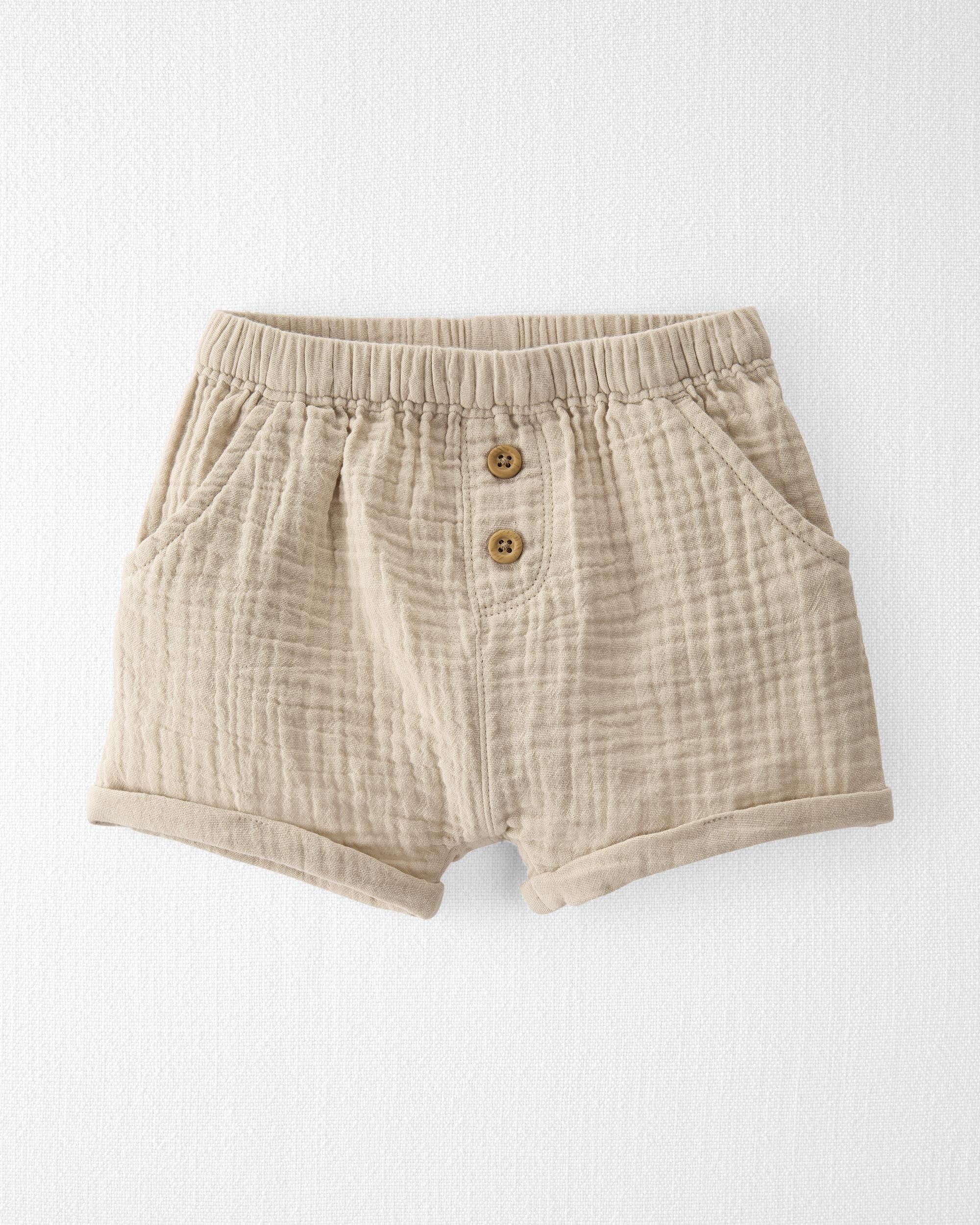 Organic Cotton Gauze Shorts | Carter's