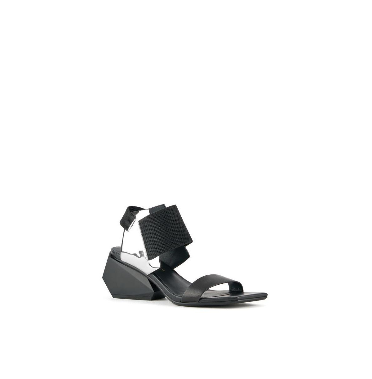 United Nude Women's Ricky Sandal Mid - Black + silver | Macy's