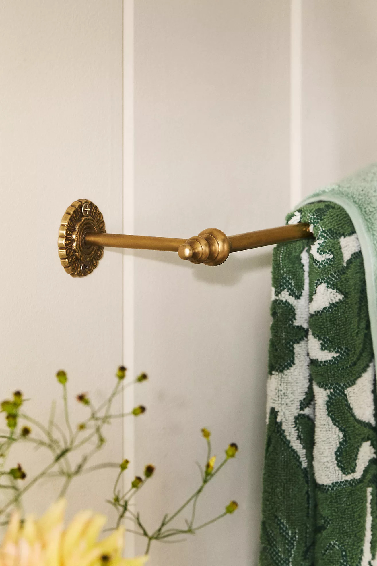 Ida Heritage Brass Towel Bar | Anthropologie (US)