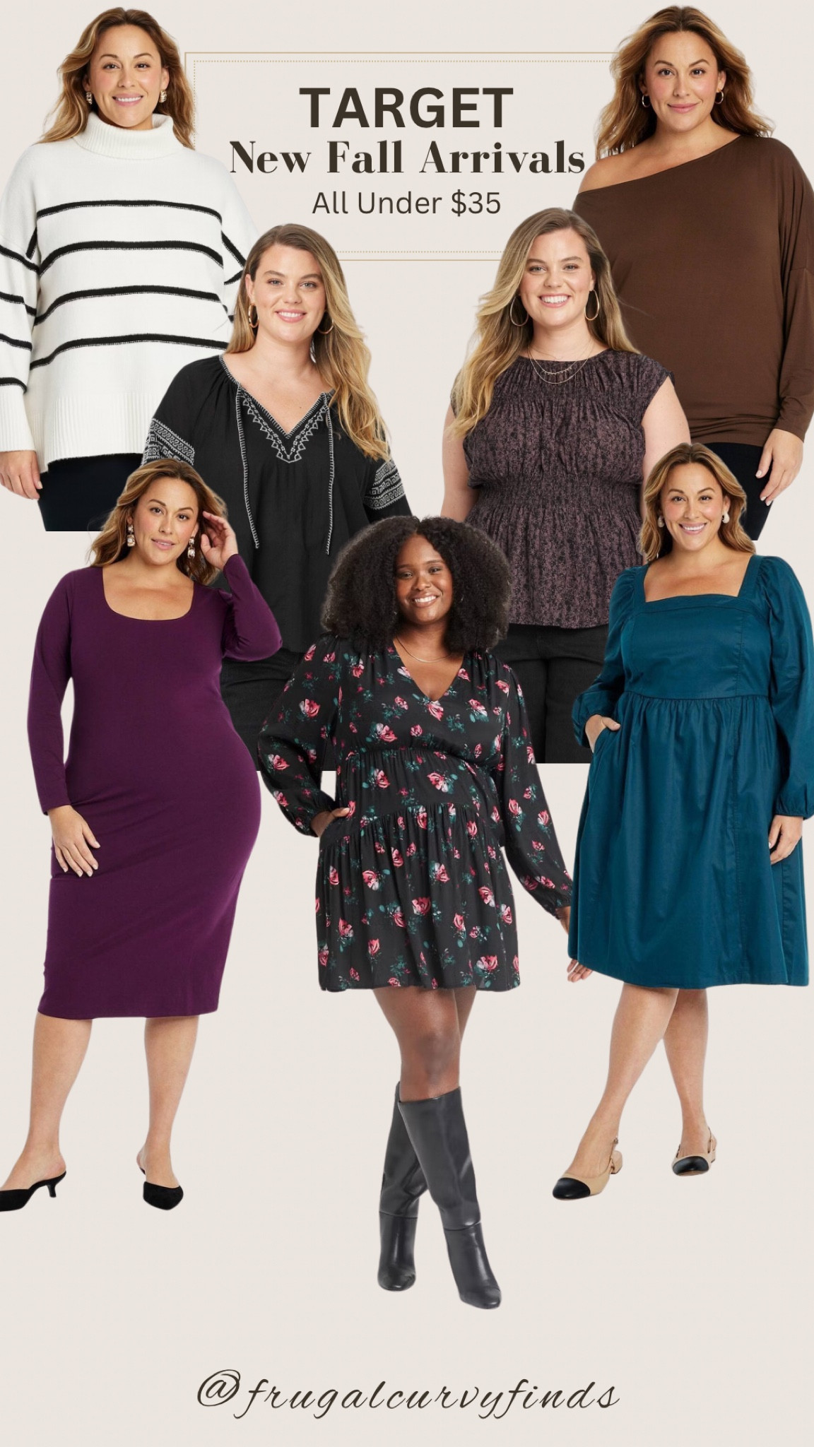 Target new arrivals of fall fashion. Items from Ava & Viv, A New Day, and Universal Thread. All available up to a 4X and all under $35

Includes; pants, sweaters, blouses and dresses



#LTKPlusSize #LTKSaleAlert #LTKFindsUnder50