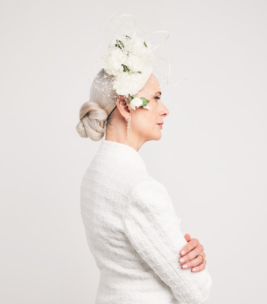 Ivory Rose Flower Fascinator | Harrods
