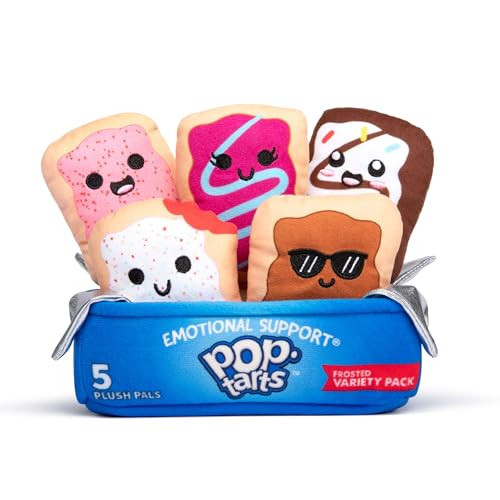 Pop-Tarts™ Emotional Support by Relatable, Snack-Inspired Pals, Full of Bite-Sized Plushies and Cute Stuff, Unexpected Funny Gifts for Loved Ones, Includes 5 Plush Pals with Plush Box | Amazon (US)