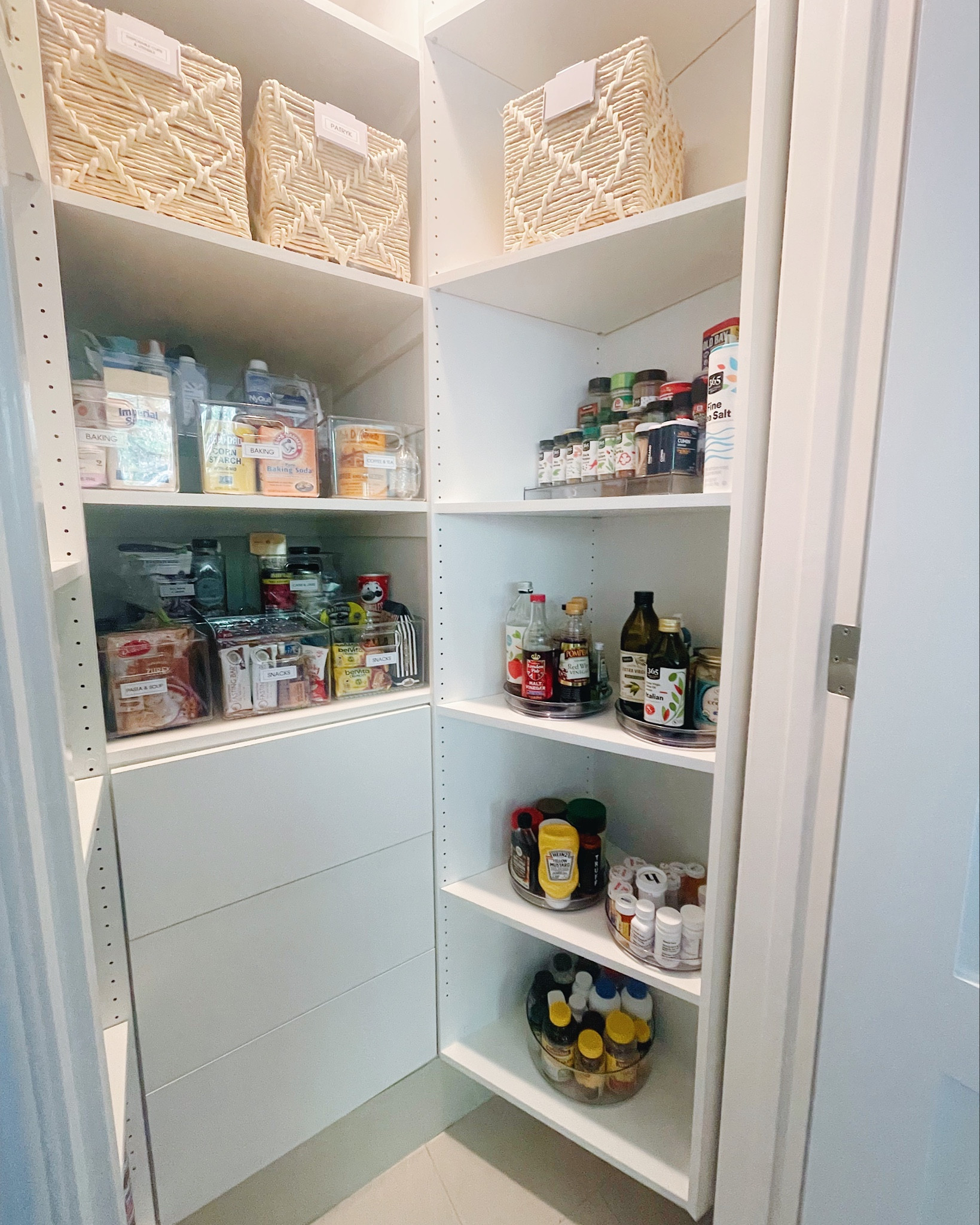 This pantry needed a few products to tidy it up! These are staples for most pantries!

#LTKfindsunder100 #LTKstyletip #LTKhome