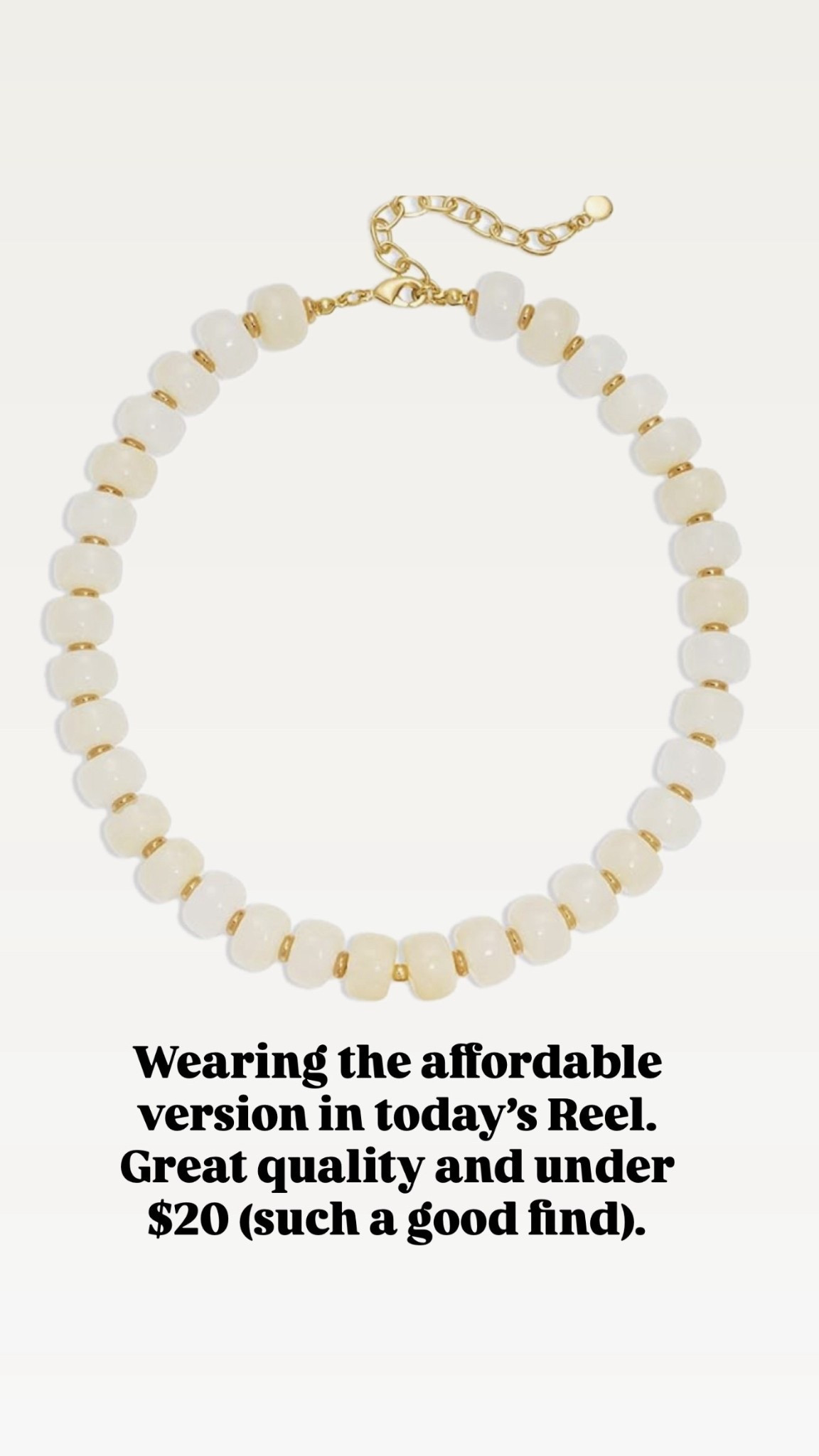 The perfect statement necklace for less 💛 looks so luxe but under $20—such an easy way to elevate your basics.

#LTKootd #LTKSeasonal #LTKMothersDay