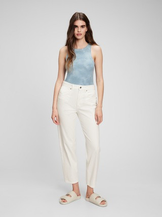 High Rise Barrel Jeans with Washwell | Gap (US)