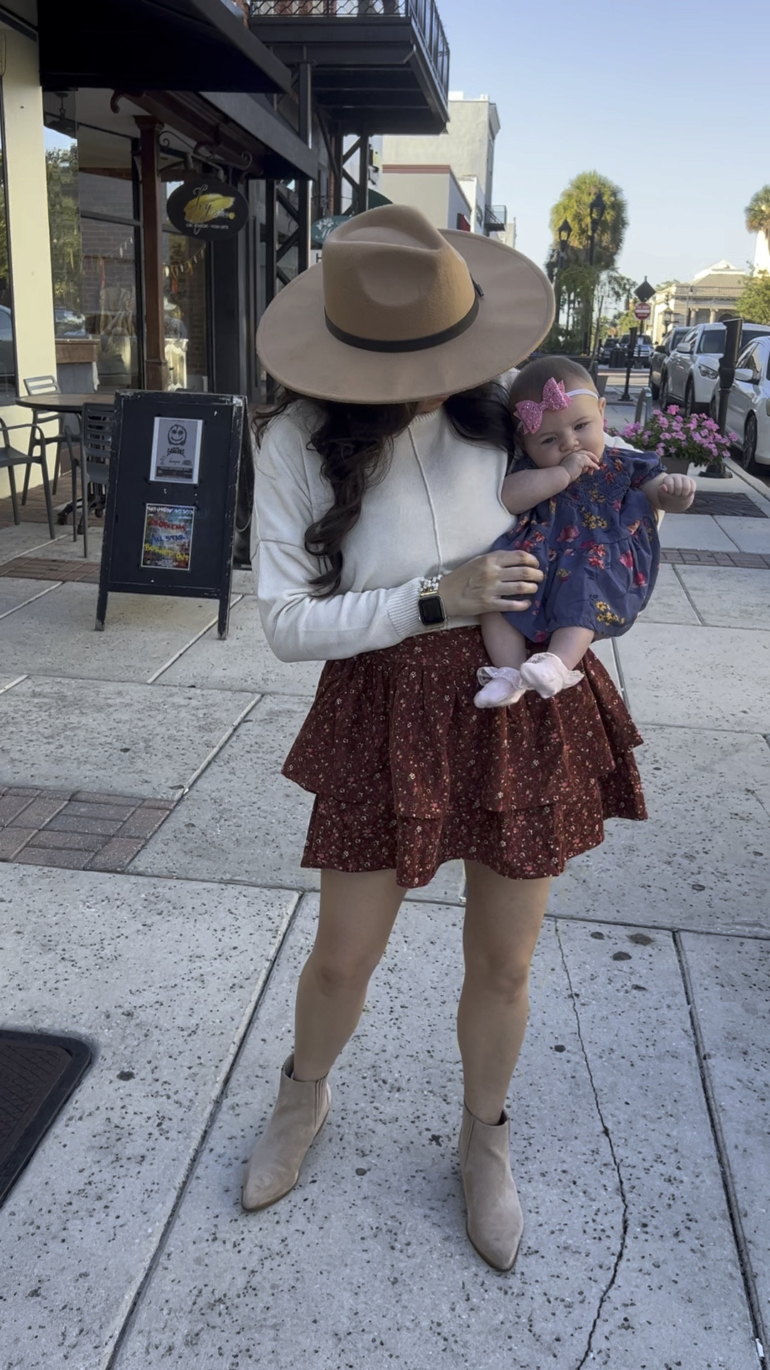 Red Dress Fall Breast Feeding outfits and Florida Fall inspired 🍁🍁 

#LTKfindsunder100 #LTKVideo #LTKfamily