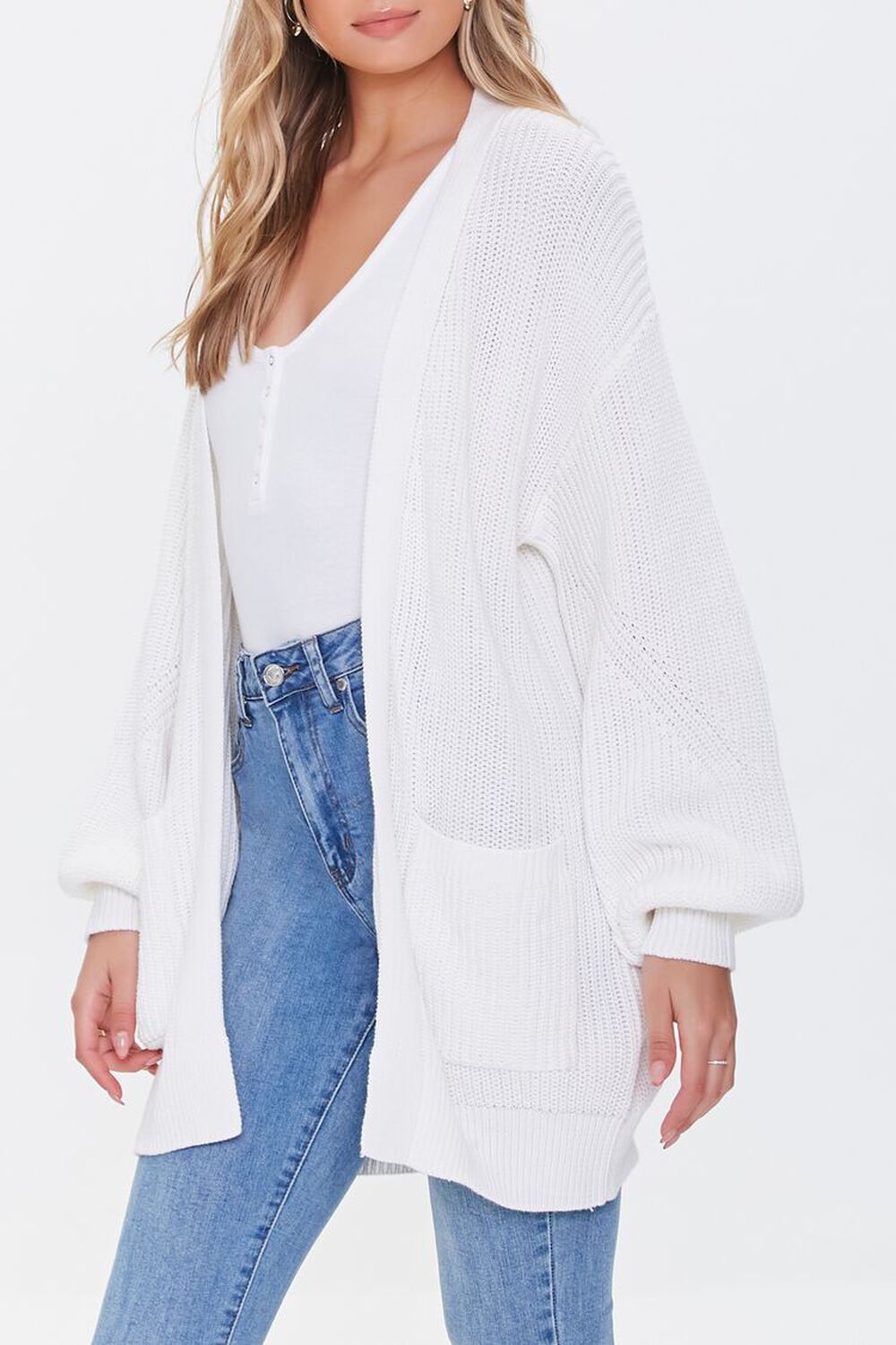 Open-Front Cardigan Sweater | Forever 21 (US)