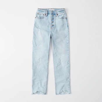 A&F Vintage Stretch Denim
			


  
						Curve Love Ultra High Rise Ankle Straight Jeans
					


... | Abercrombie & Fitch (US)