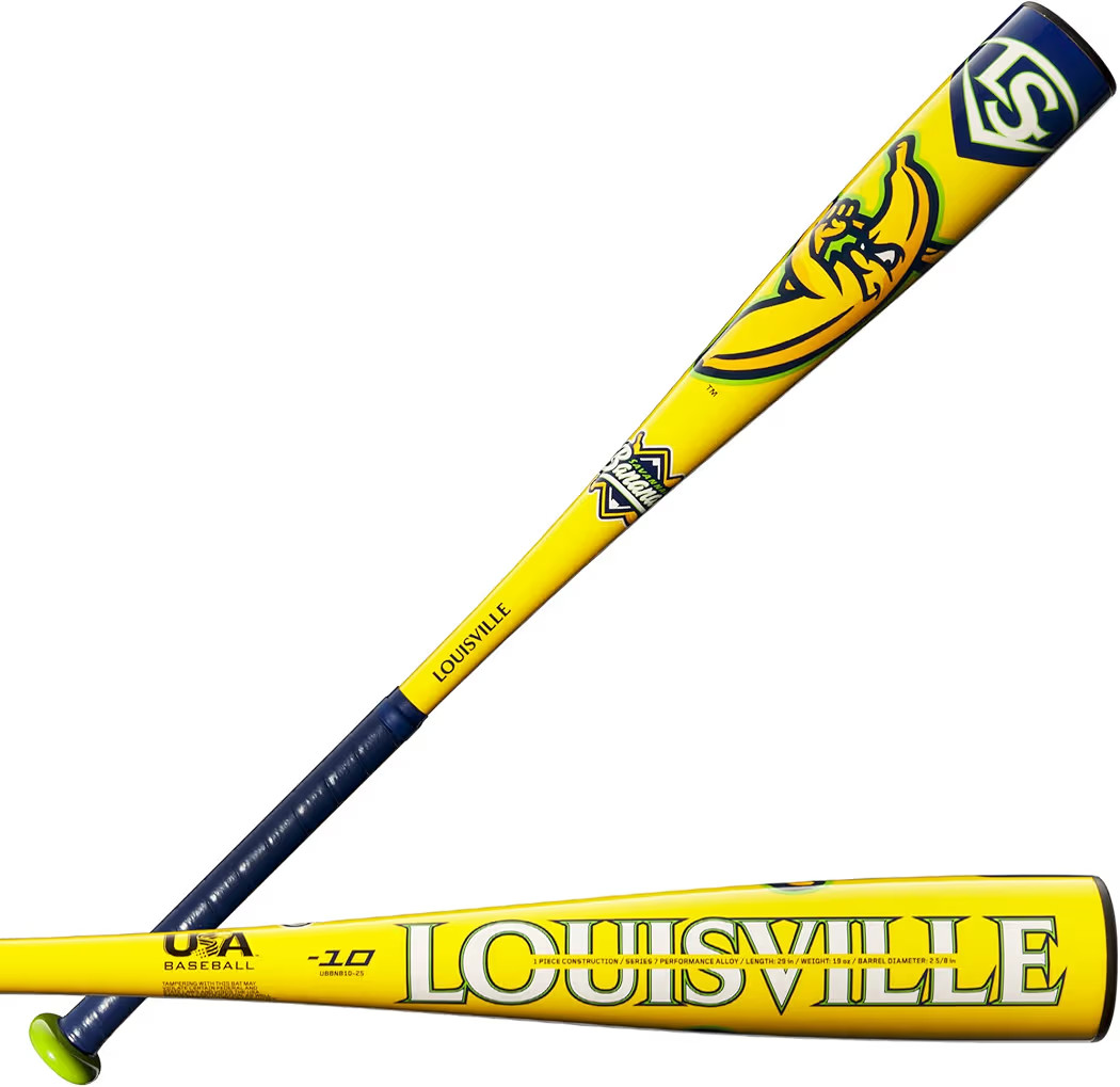Louisville Slugger 2025 Savannah Bananas (-10) USA Baseball Bat - 26"/16 oz | Amazon (US)