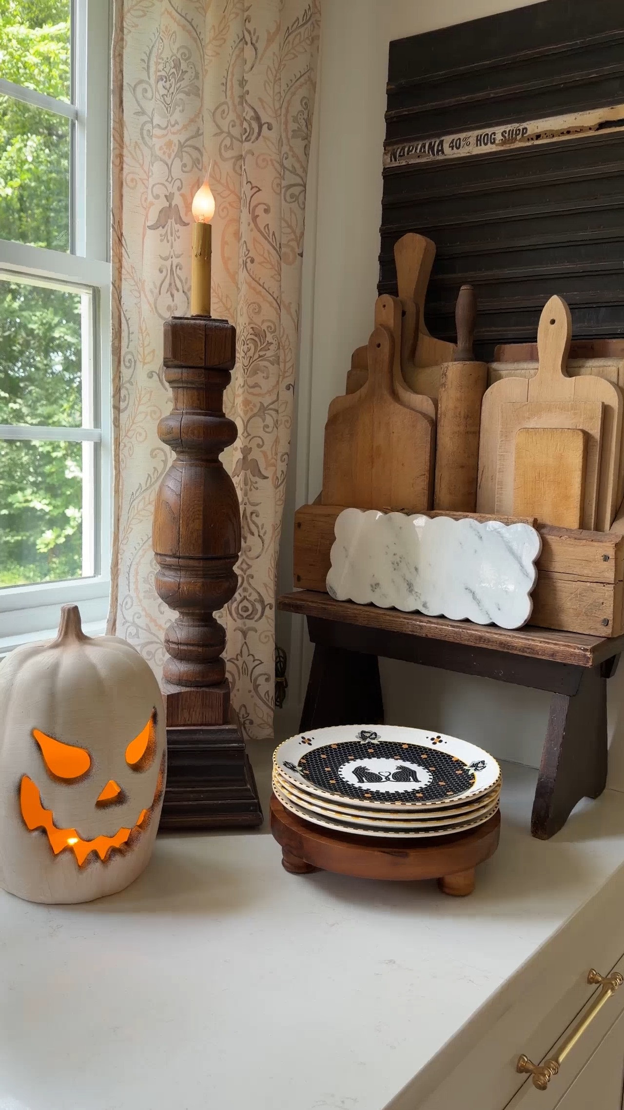 I absolutely love the newest set of seasonal plates that we got for our kitchen. We use them daily for our meals and snacks, and it's so easy when they are always out and ready.  

 #LTKfoodie #LTKSeasonal #LTKHome