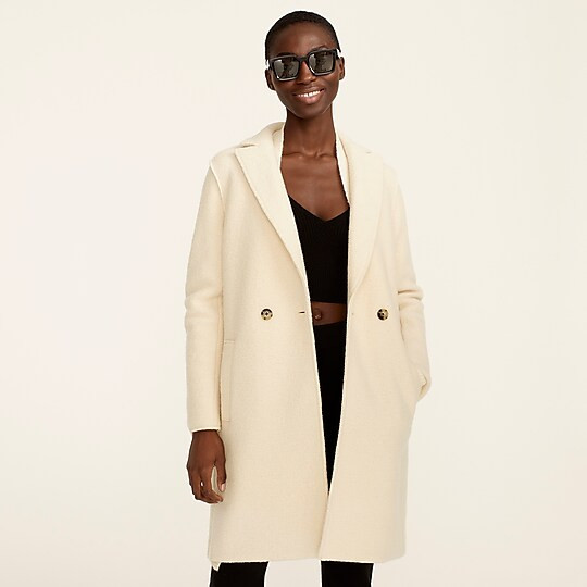 Daphne topcoat in Italian boiled wool | J. Crew US