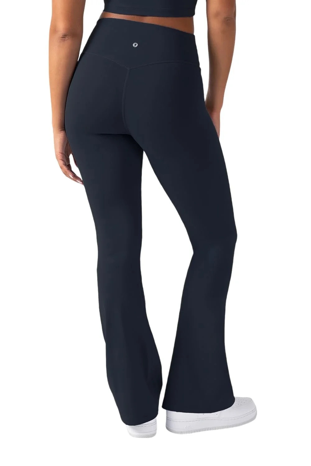 YITTY Active Women's UltraLuxe Kick Flare High Waist Legging, Athleisure, 4-Way-Stretch, Deep Nav... | Walmart (US)