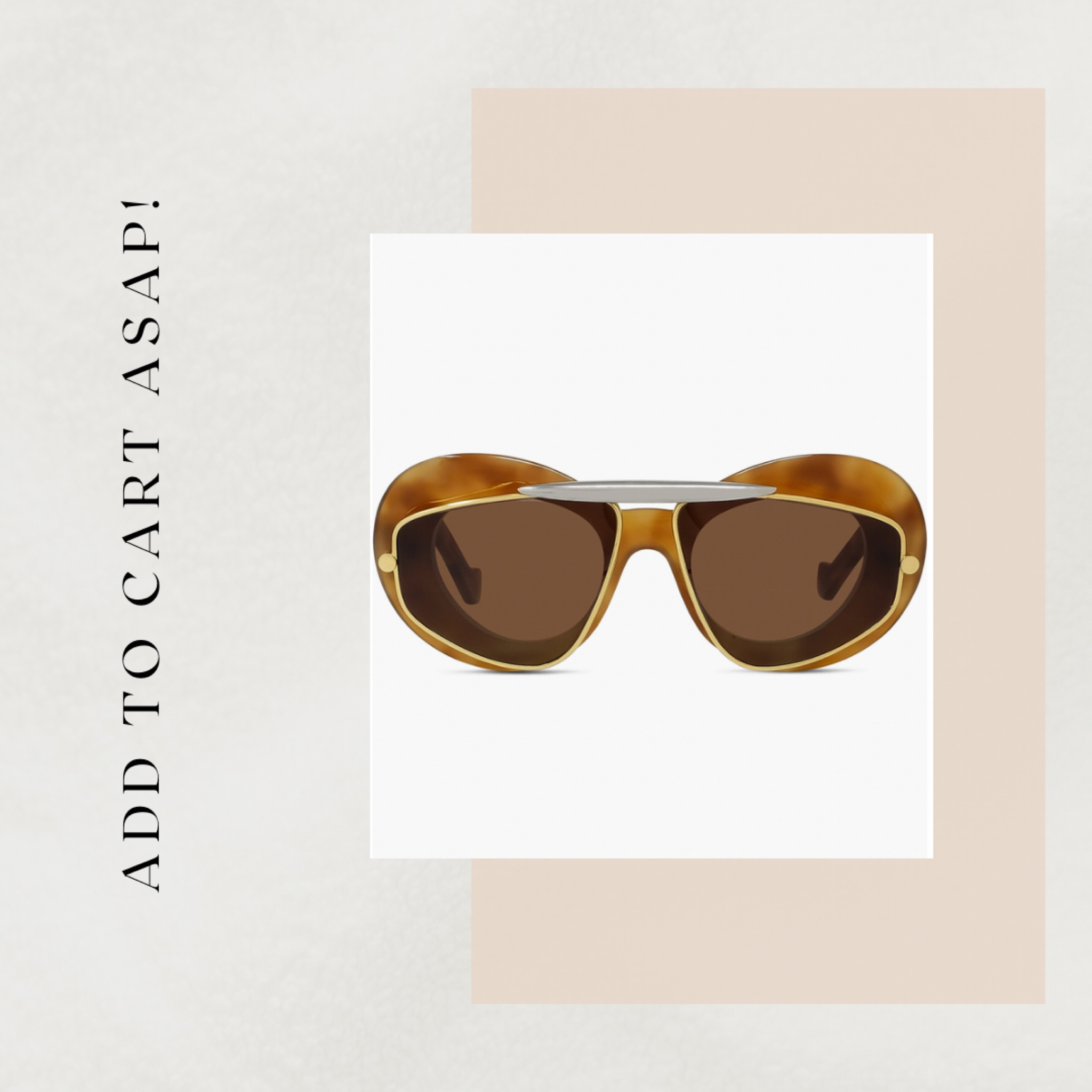 These trendy sunnies are totally worth the splurge - ADD TO CART ASAP!!