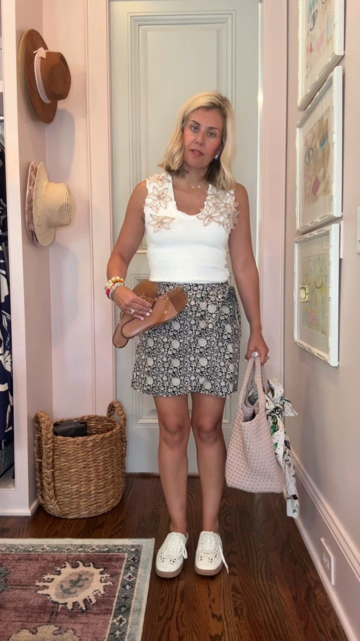 Yall know what we do here…we mix and match!! I’m in xs tank, small skirt & 8 sneakers. 

#LTKdayinmylife #LTKootd #LTKmomlife