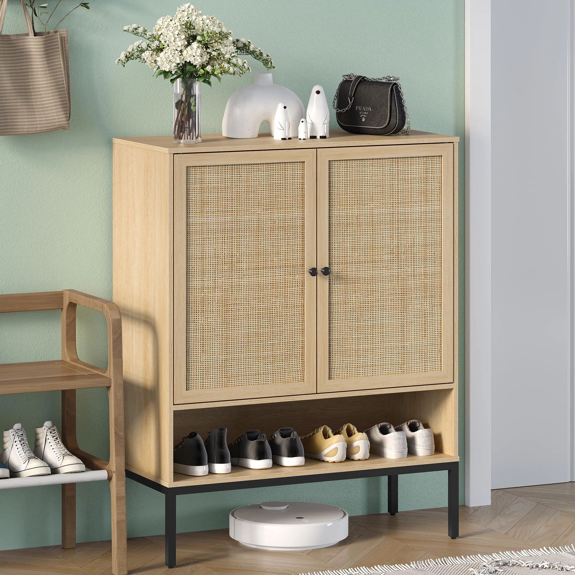 20 Pair Shoe Storage Cabinet | Wayfair North America