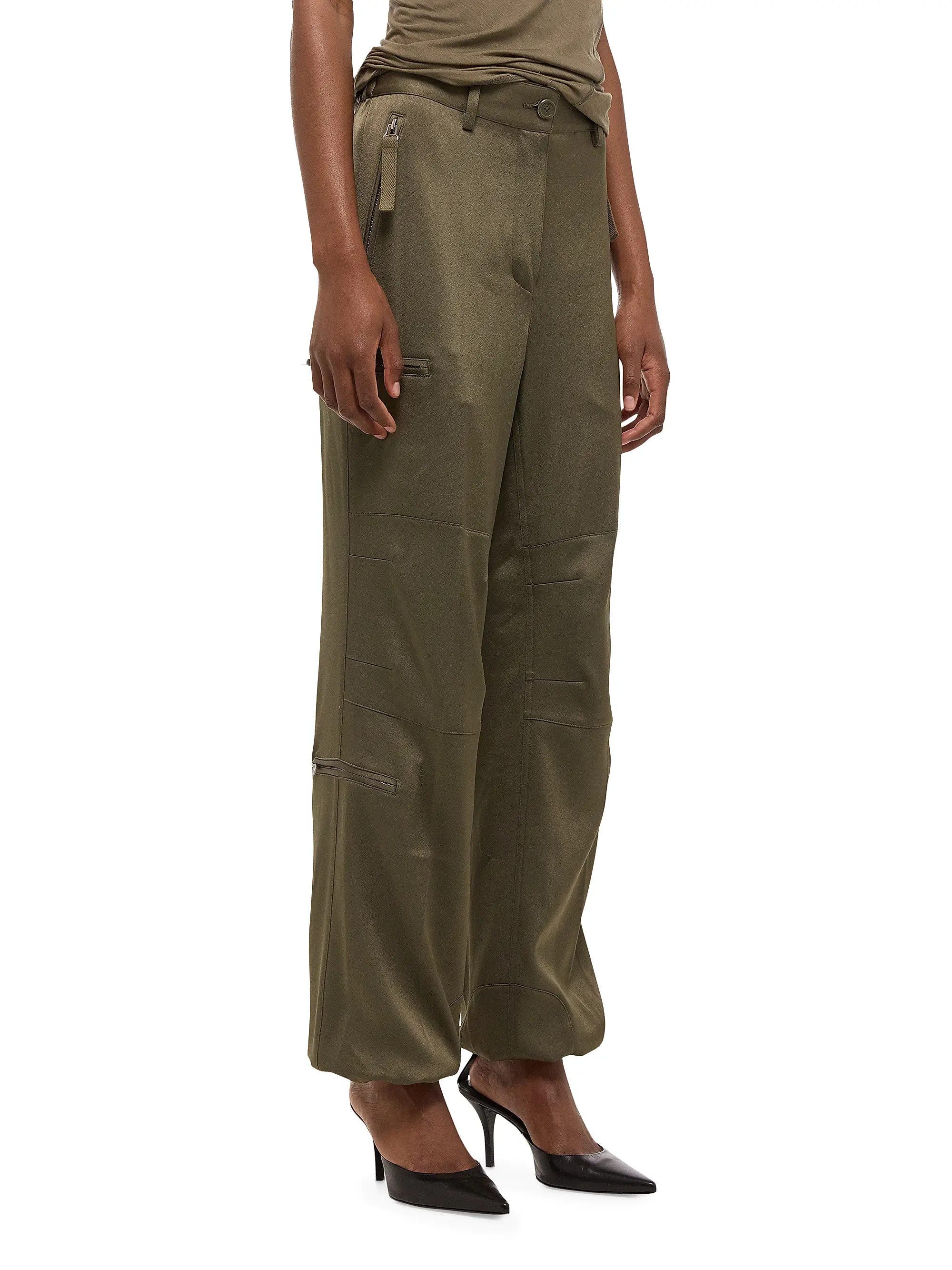 Mid-Rise Straight-Leg Pants | Saks Fifth Avenue