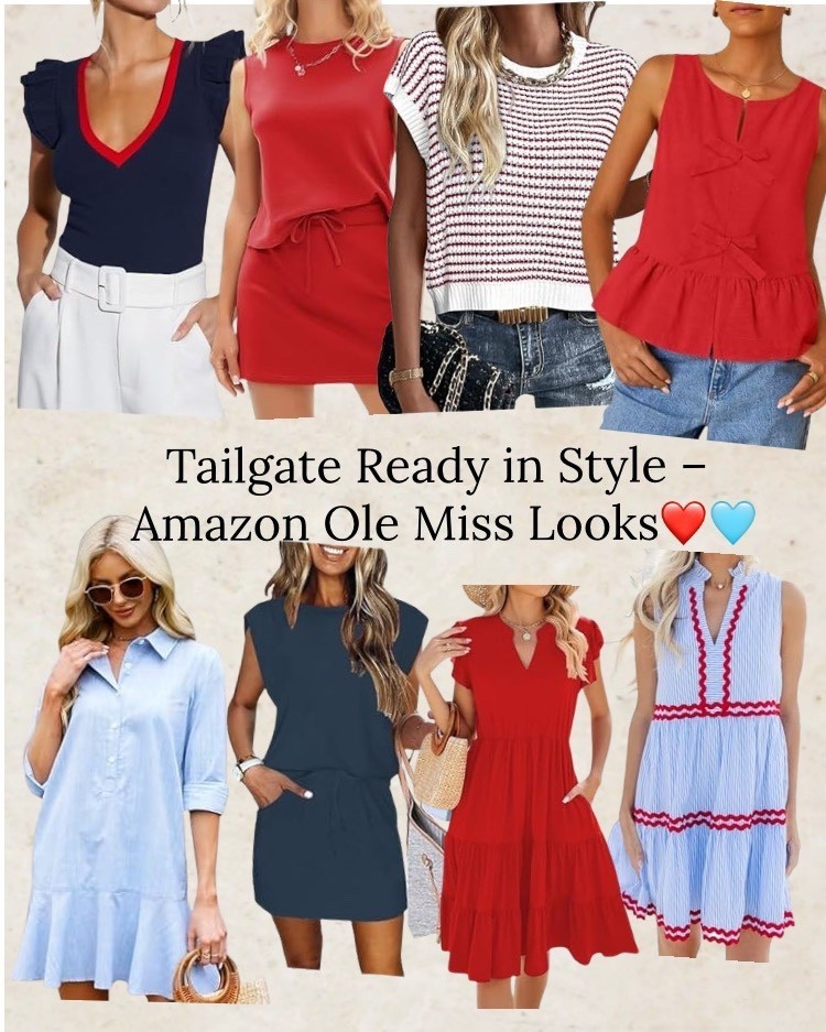 Ole Miss Game Day Outfits ❤️🩵

#LTKSeasonal