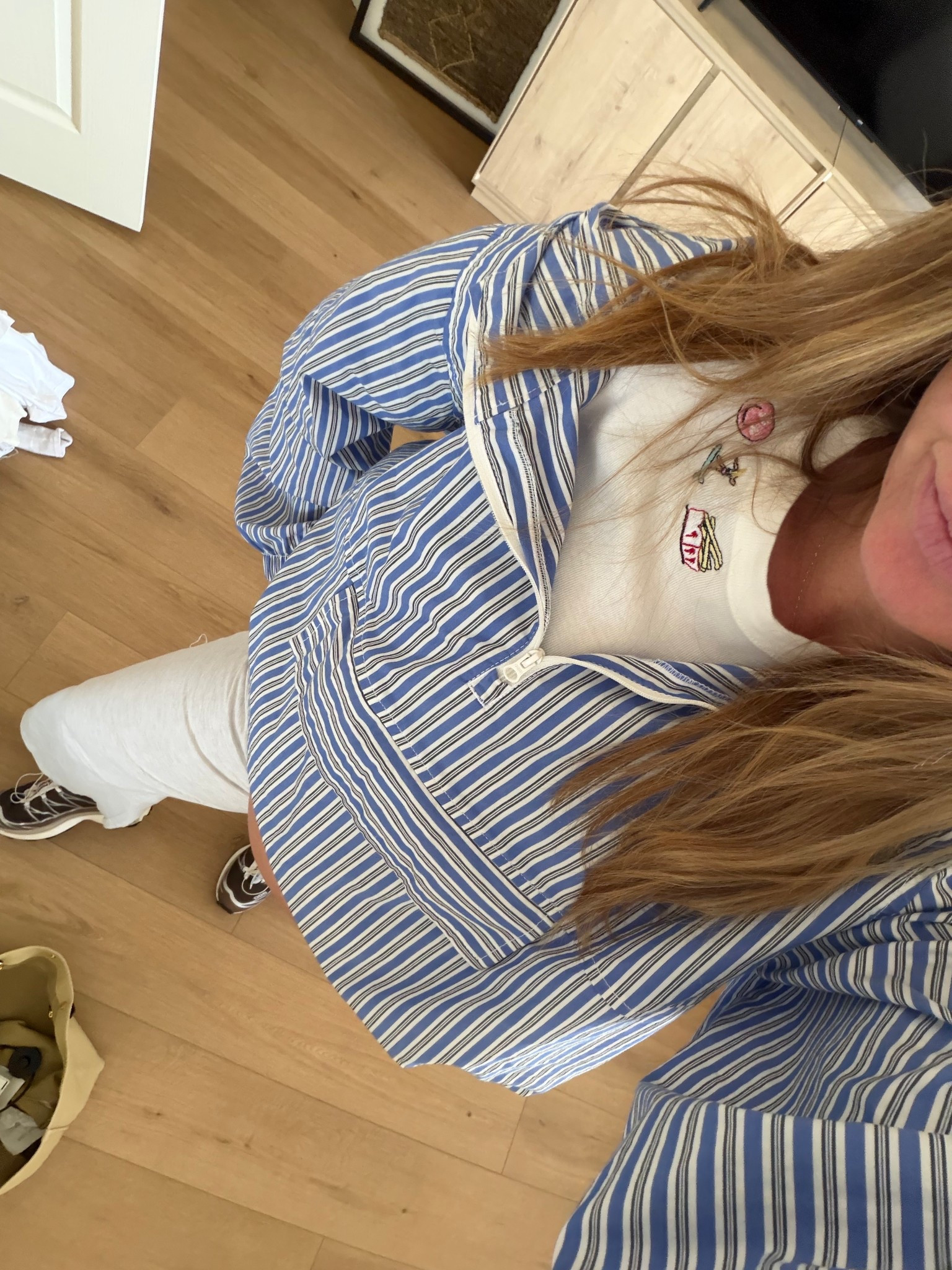 Affordable finds!! Old Navy (ON SALE NOW!) + Amazon for the win. Jacket: L Pabts: M

#LTKSpringSale #LTKootd