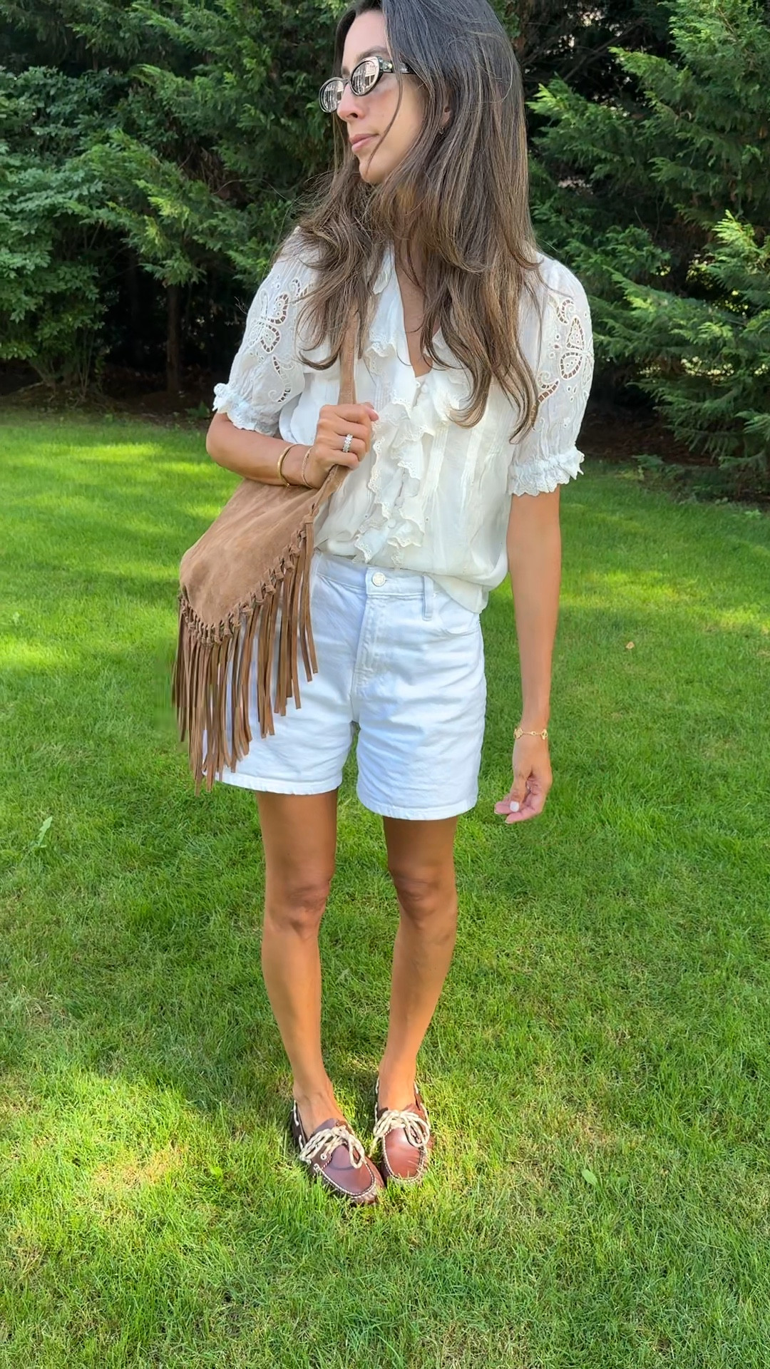 this is how I’d style my fav Johnny Was top and suede bag from their summer collection - keeping it cool and classic with an all white look and fringe statement @johnnywas #JohnnyWas #JohnnyWasHere #ad

#LTKTravel #LTKItBag #LTKStyleTip