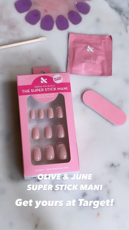#ad As a mani minimalist I’ve always been an @oliveandjune fanatic. Went to @target to grab the Super Stick Mani in Pointe- my perfect subtle color. Easy to use and no glue required so it’s the perfect mani to try if you’re intimidated by press ons! Get yours at Target! #Oliveandjunepartner #TargetPartner #target #DiyNails #target @OliveandJune @target

#LTKOver40 #LTKBeauty #LTKStyleTip