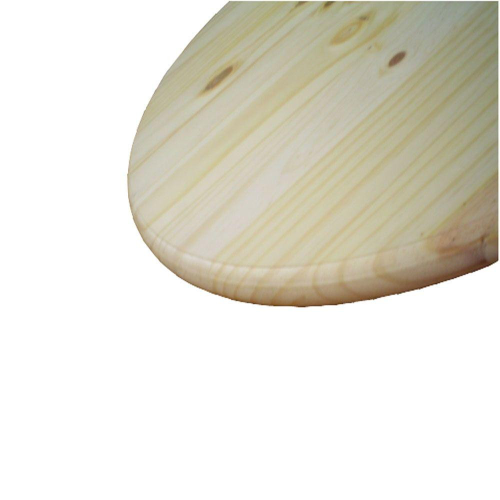 1 in. x 1.5 ft. x 1.5 ft. Pine Edge Glued Panel Round Board | The Home Depot