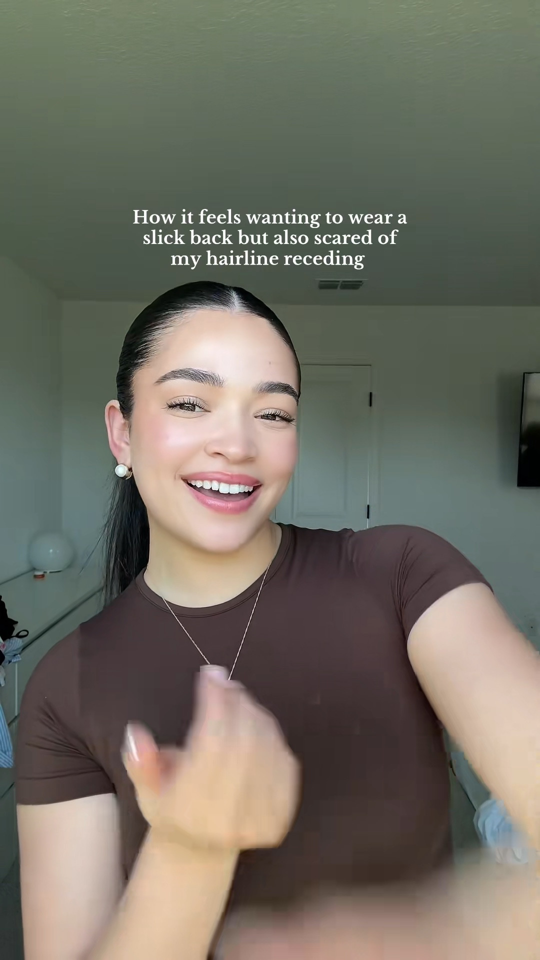 Maybe it's worth the risk sometimes🤭#slickback #relatable #slickbackhair #hairstyle #snatchedponytail #slickbackponytail #hairideas #hairstyleideas #hairstyleinspo #hair