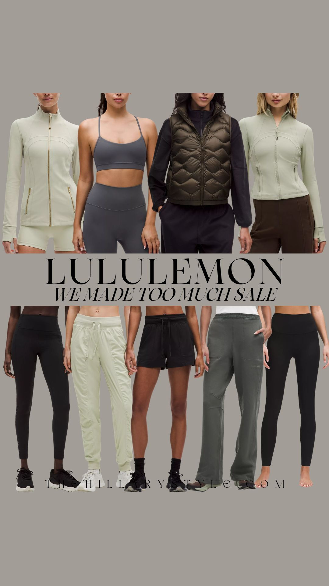 Lululemon We Made Too Much: Sale Favorites!
Run, don’t walk! 🏃‍♀️ The Lululemon We Made Too Much sale is fully restocked with all the aesthetic activewear essentials you’ve been eyeing. From the viral Align Leggings and Define Jackets to cozy Scuba layers and performance gear, these are the best deals to level up your gym girl aesthetic or athleisure rotation. Grab these Lululemon finds before they’re gone—popular sizes sell out fast! ✨

#TheHillaryStyle #lululemon #lululemonsale #wemade パ too much #activewear #athleisure #workoutmotivation #gymgirl #lululemonalign #fitcheck #salealert #shoppinghaul #wellnessaesthetic 

 

#LTKfitnessgoals #LTKActive #LTKSaleAlert