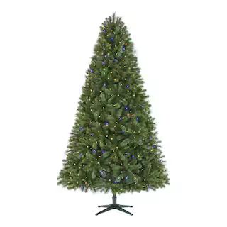 Home Accents Holiday 7.5 ft Wesley Pine Christmas Tree TG76M3BAQD00 - The Home Depot | The Home Depot