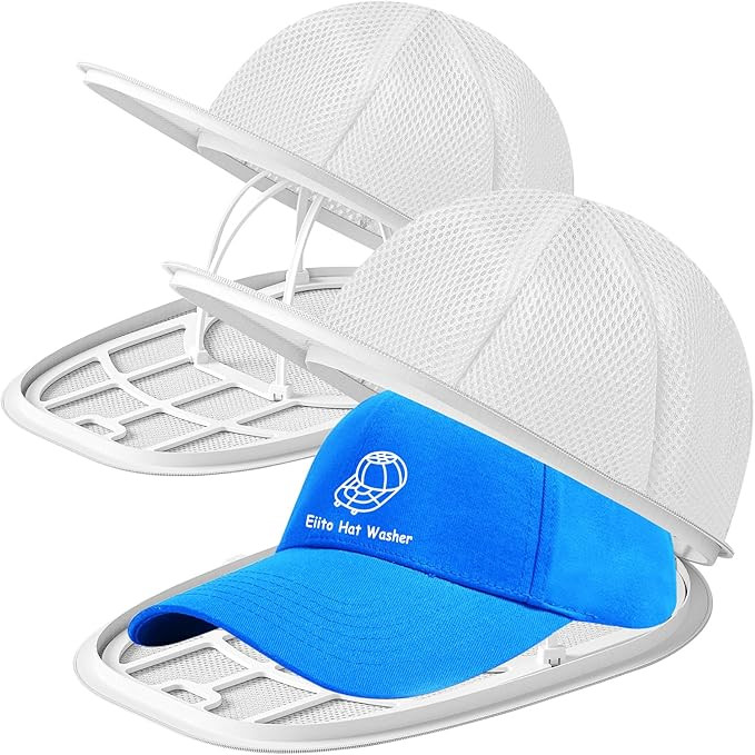 Hat Washer Cage Hats Cleaner, Hat Washer for baseball caps for Washing Machine or Dishwasher, Bal... | Amazon (US)