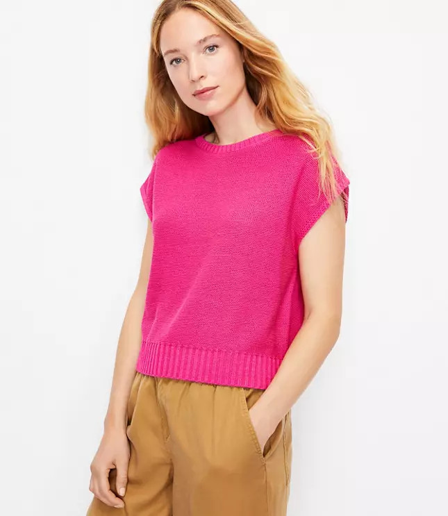 Muscle Sweater Tee | LOFT