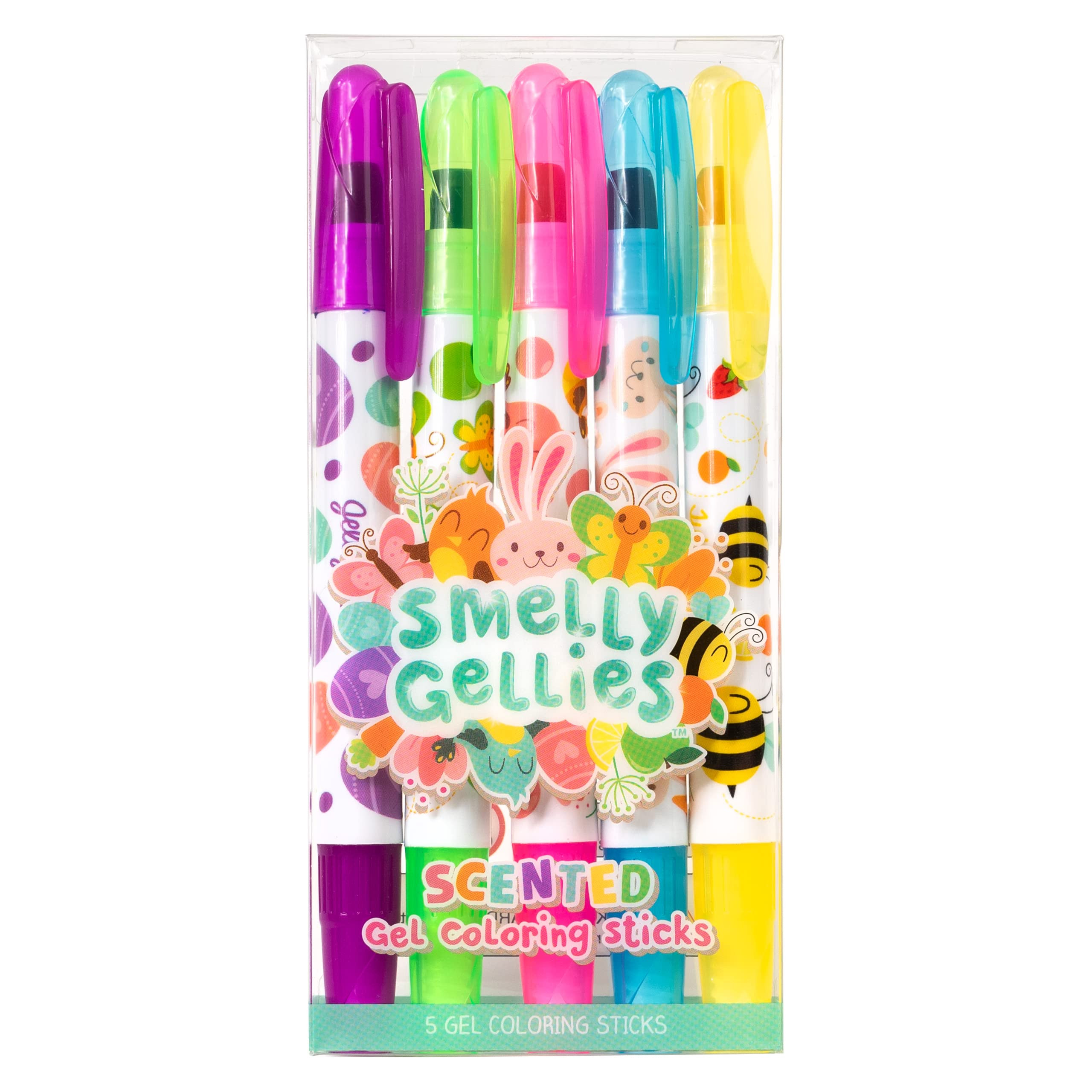 Scentco Spring Smelly Gellies - Patented Gourmet Scented Glidewrite Gel Coloring Sticks, Crayons,... | Amazon (US)